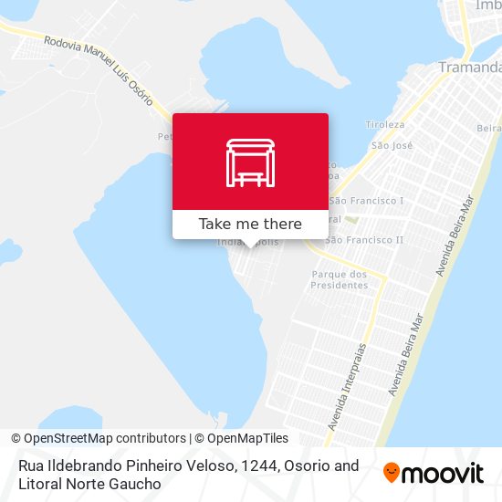 Rua Ildebrando Pinheiro Veloso, 1244 map