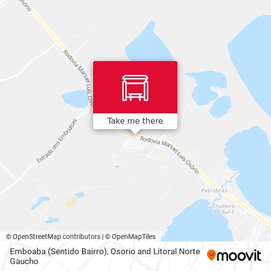 Emboaba (Sentido Bairro) map