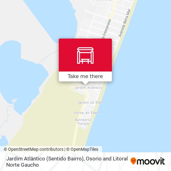 Jardim Atlântico (Sentido Bairro) map