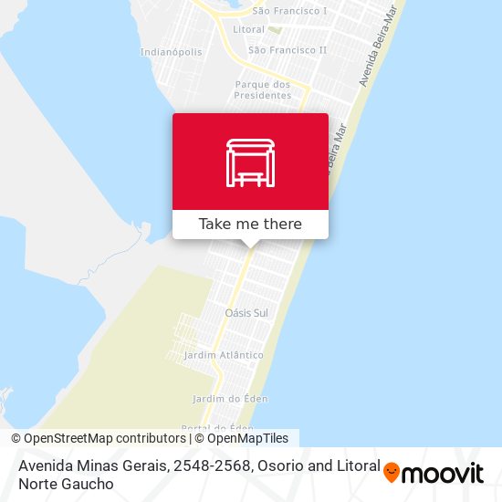 Avenida Minas Gerais, 2548-2568 map