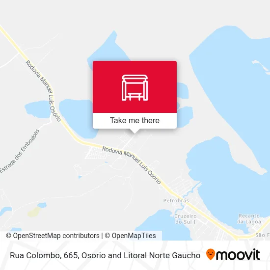 Rua Colombo, 665 map