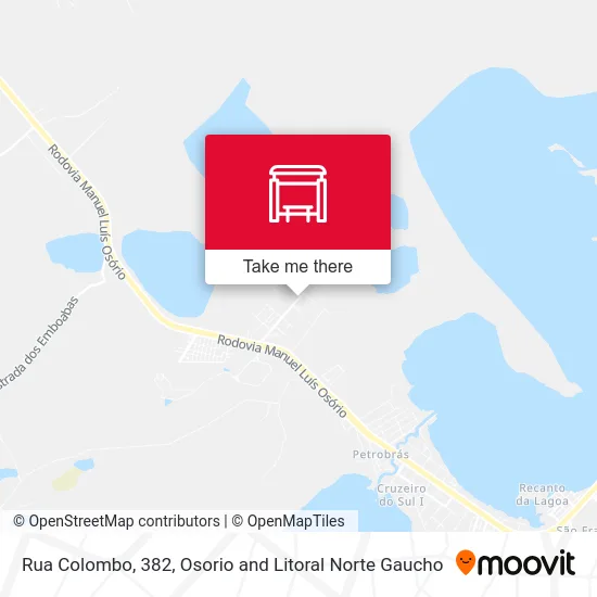 Rua Colombo, 382 map