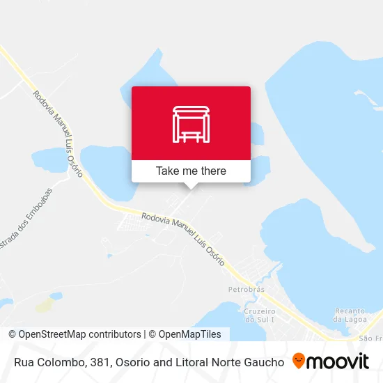 Rua Colombo, 381 map