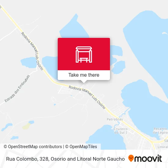 Rua Colombo, 328 map