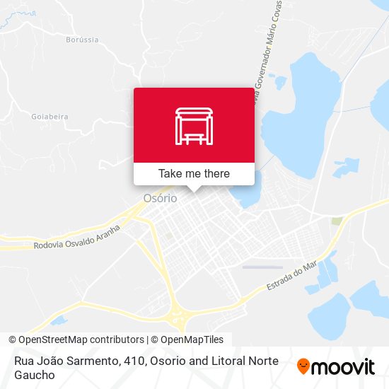 Mapa Rua João Sarmento, 410