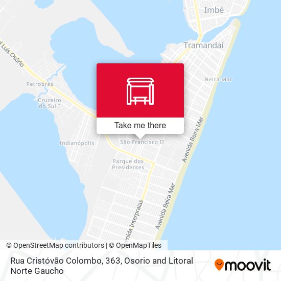 Mapa Rua Cristóvão Colombo, 363