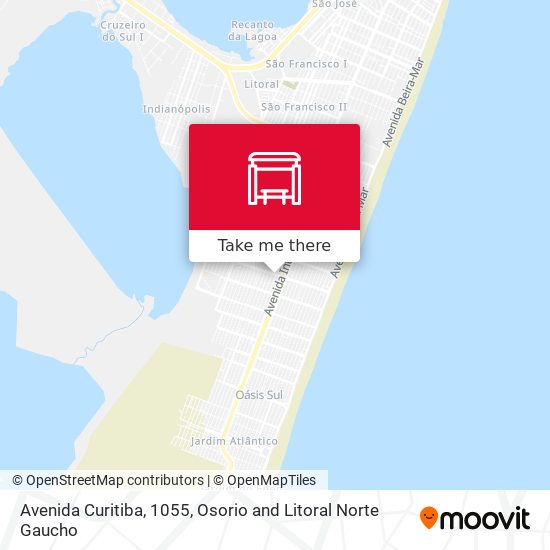 Avenida Curitiba, 1055 map