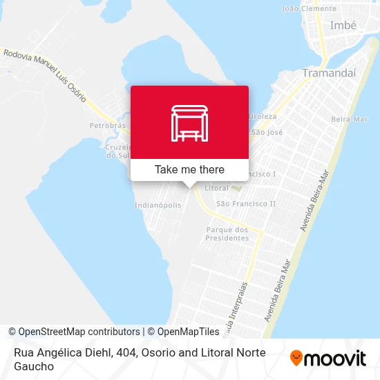 Rua Angélica Diehl, 404 map