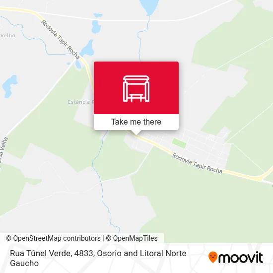 Rua Túnel Verde, 4833 map