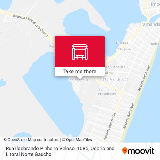 Rua Ildebrando Pinheiro Veloso, 1085 map