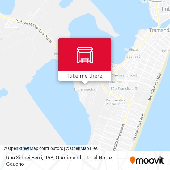 Rua Sidnei Ferri, 958 map