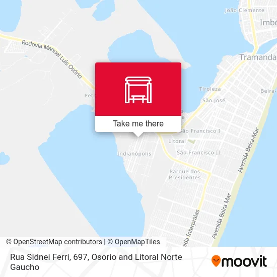 Rua Sidnei Ferri, 697 map