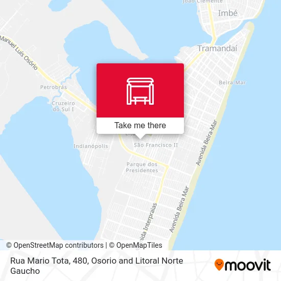 Rua Mario Tota, 480 map