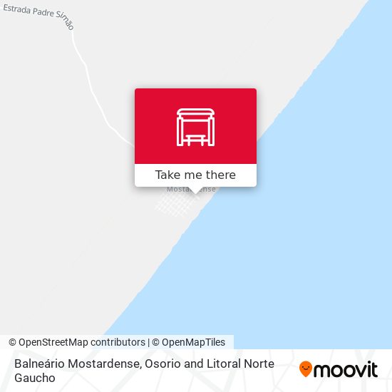 Balneário Mostardense map