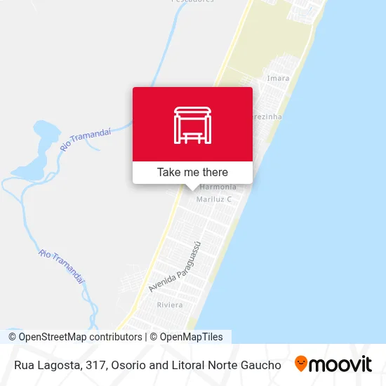 Rua Lagosta, 317 map