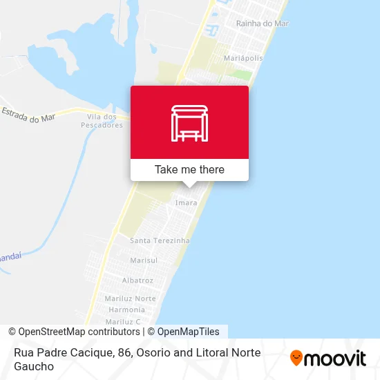 Rua Padre Cacique, 86 map