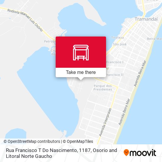 Rua Francisco T Do Nascimento, 1187 map