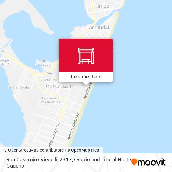 Rua Casemiro Viecelli, 2317 map
