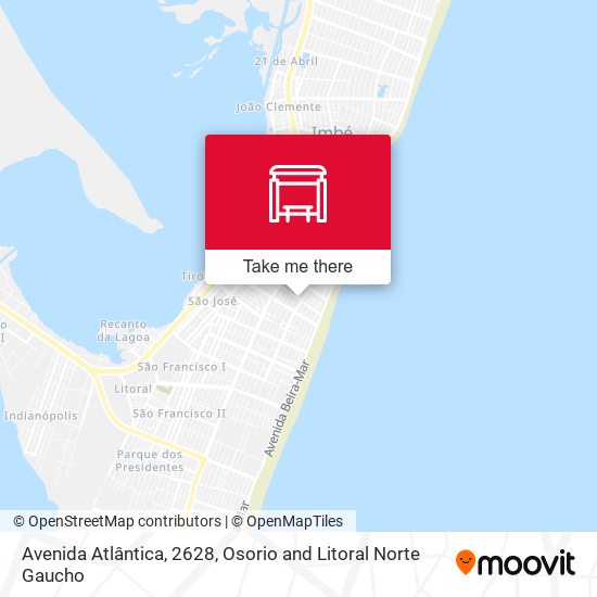 Avenida Atlântica, 2628 map