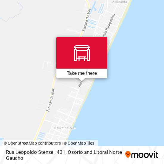 Mapa Rua Leopoldo Stenzel, 431