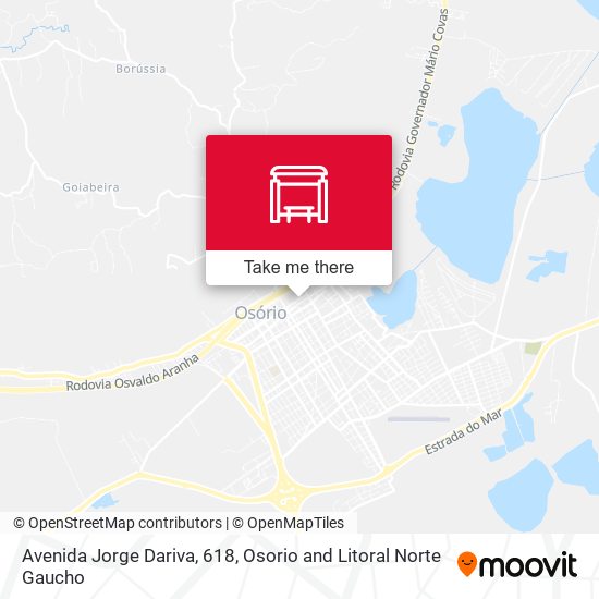 Avenida Jorge Dariva, 618 map