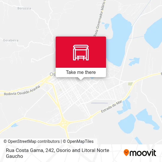 Rua Costa Gama, 242 map