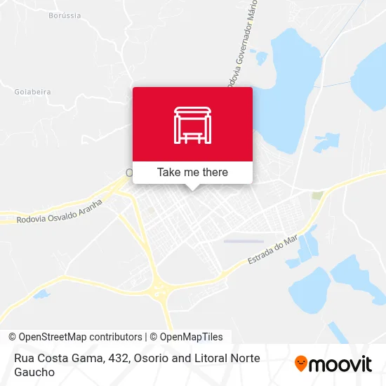 Rua Costa Gama, 432 map