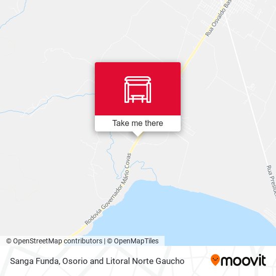 Sanga Funda map