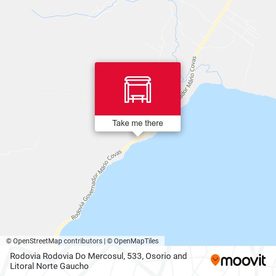 Rodovia Rodovia Do Mercosul, 533 map
