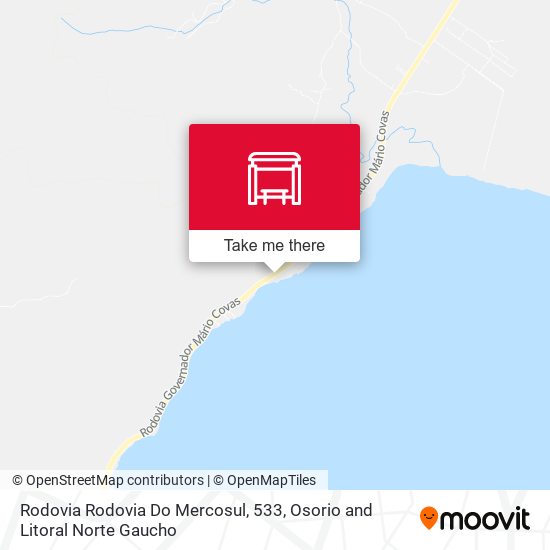 Rodovia Rodovia Do Mercosul, 533 map