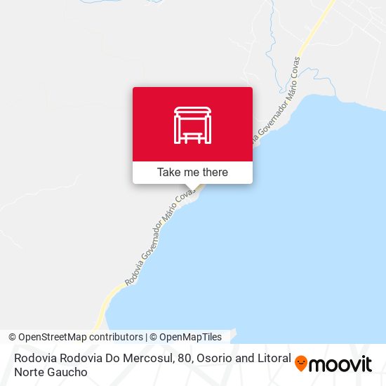Rodovia Rodovia Do Mercosul, 80 map