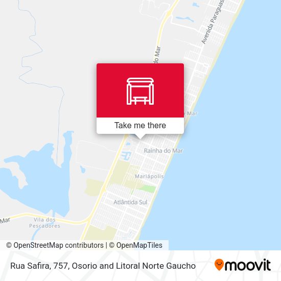 Rua Safira, 757 map
