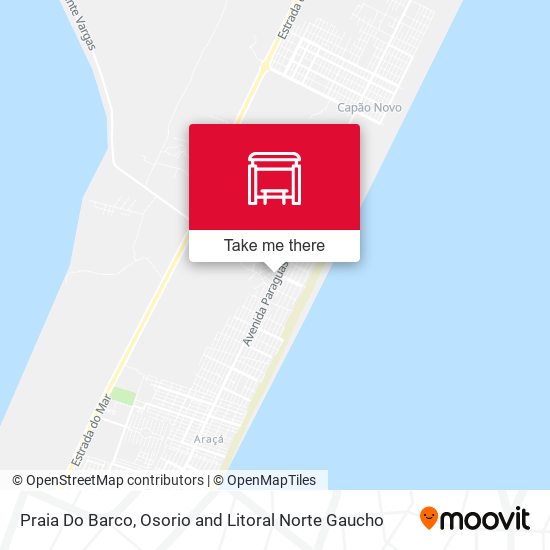 Praia Do Barco map
