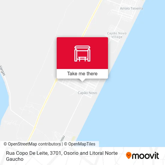 Rua Copo De Leite, 3701 map