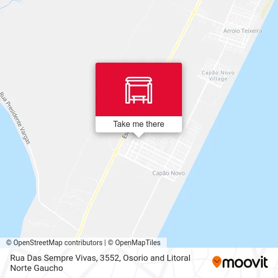Rua Das Sempre Vivas, 3552 map