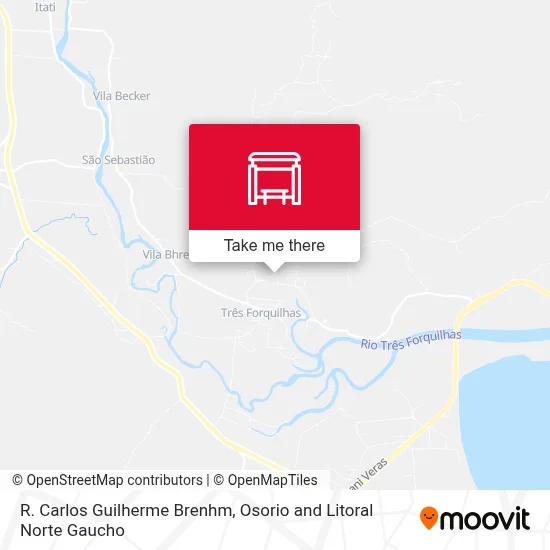 R. Carlos Guilherme Brenhm map