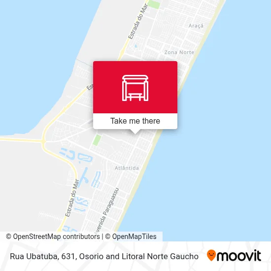 Rua Ubatuba, 631 map