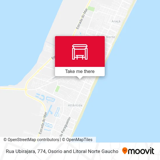 Rua Ubirajara, 774 map