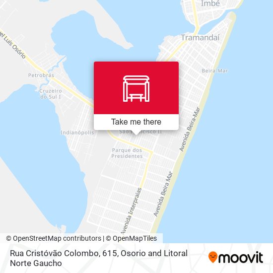 Rua Cristóvão Colombo, 615 map
