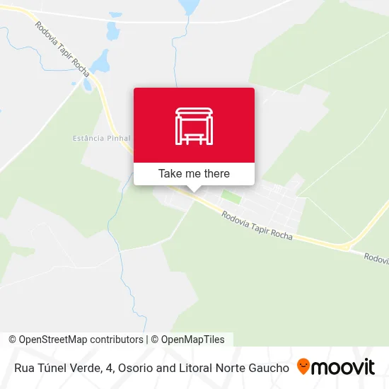 Rua Túnel Verde, 4 map