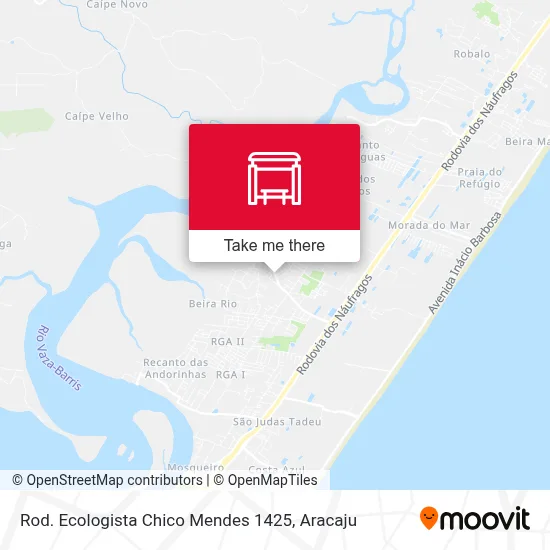 Rod. Ecologista Chico Mendes 1425 map