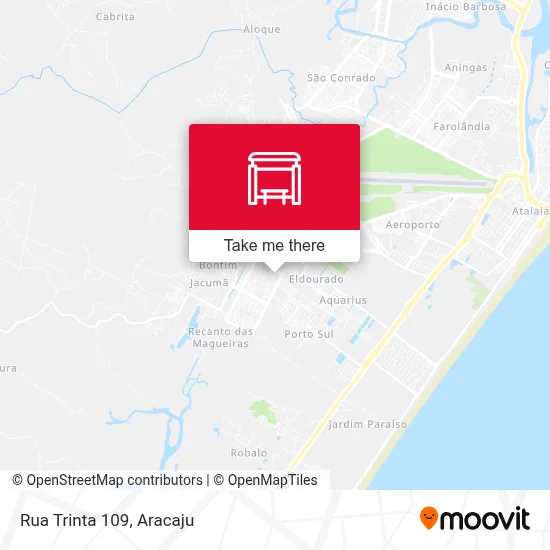 Rua Trinta 109 map