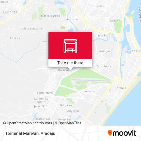 Terminal Marivan map