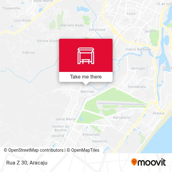 Rua Z 30 map