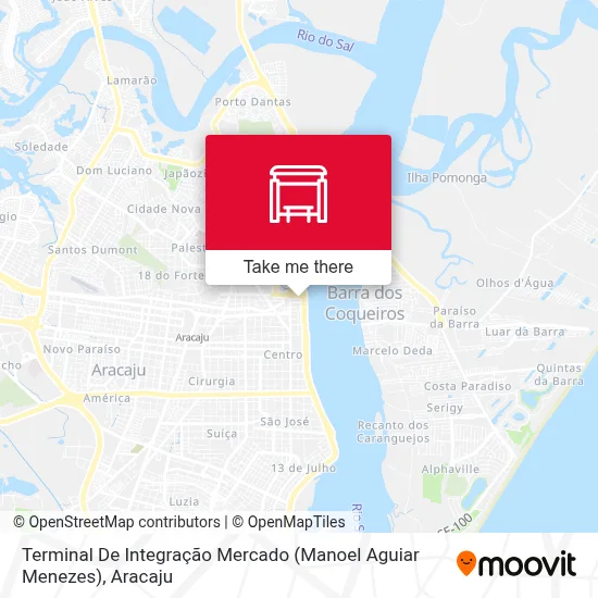 Terminal De Integração Mercado (Manoel Aguiar Menezes) map