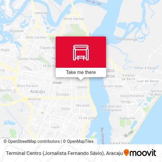 Terminal Centro (Jornalista Fernando Sávio) map