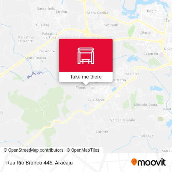 Rua Rio Branco 445 map