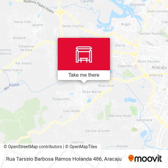Rua Tarssio Barbosa Ramos Holanda 486 map