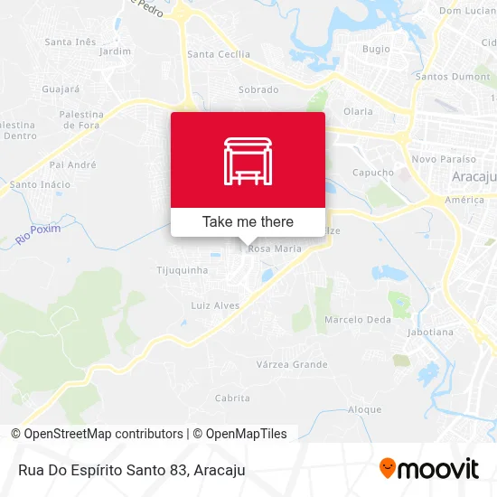 Rua Do Espírito Santo 83 map