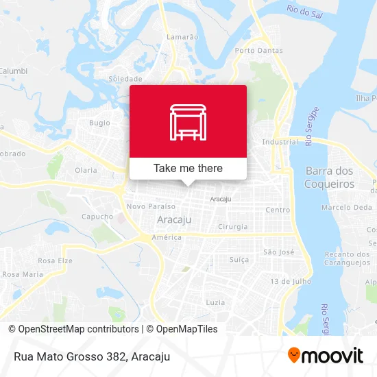 Rua Mato Grosso 382 map